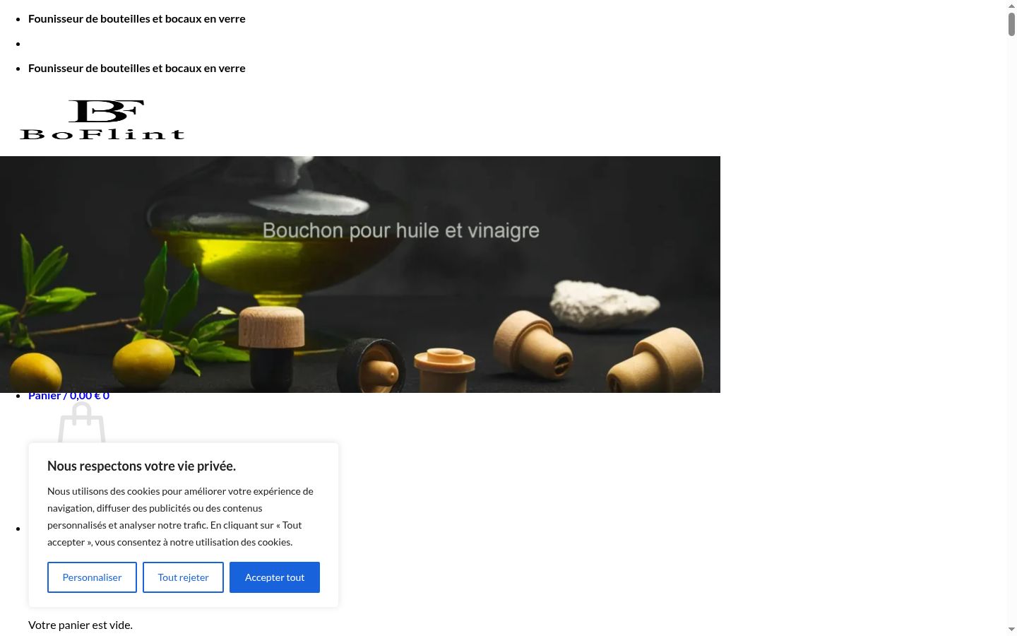 Screenshot van de toestemmingsbanner zoals getoond vóór enige interactie
