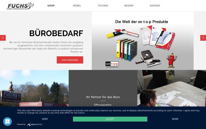 Screenshot of bog-fuchs.de