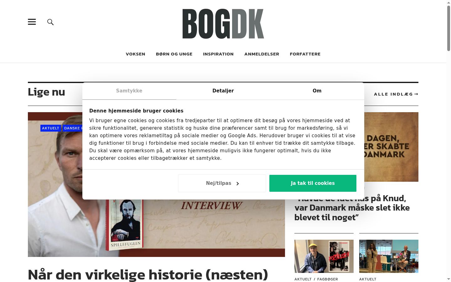 Capture d'écran de la bannière de consentement affichée avant toute interaction