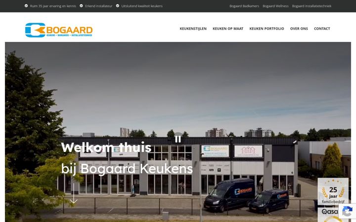 Skærmbillede af bogaard-keukens.nl