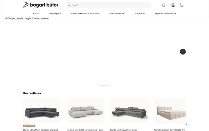 Screenshot of bogart-butor.hu