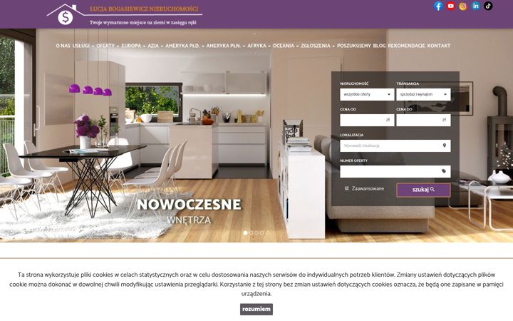 Screenshot του bogasiewicz-nieruchomosci.pl