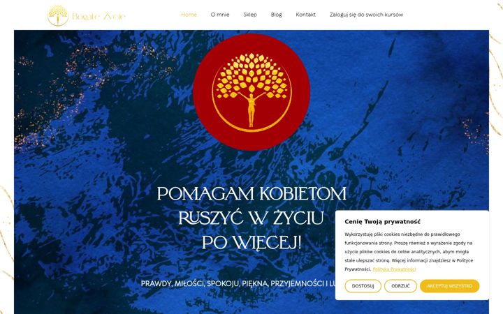 Ekraanipilt saidist bogatezycie.pl