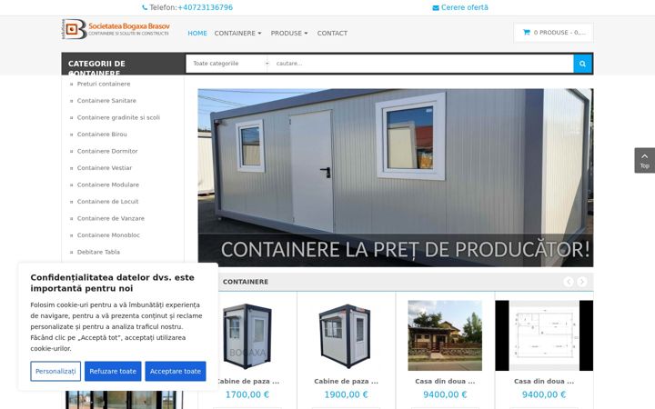 Screenshot of bogaxa.ro