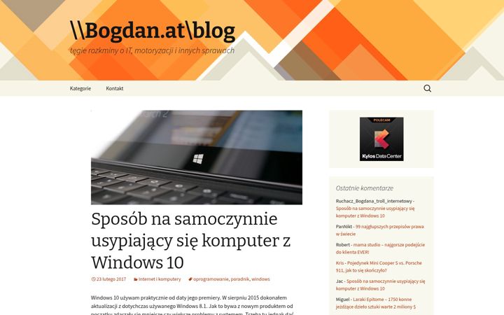 Screenshot of bogdan.at