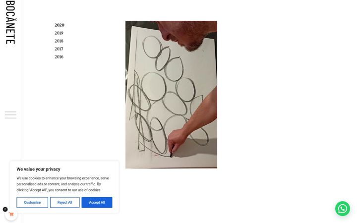 Captura de ecrã de bogdanbocanete.com