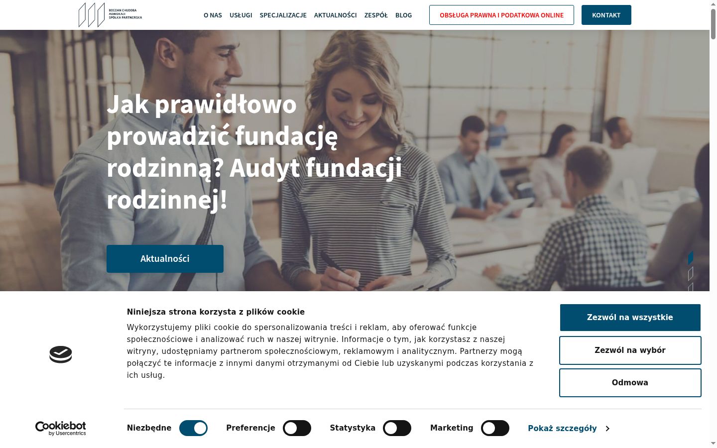 Ekrānuzņēmums ar piekrišanas baneri, kas tika rādīts pirms jebkādas mijiedarbības