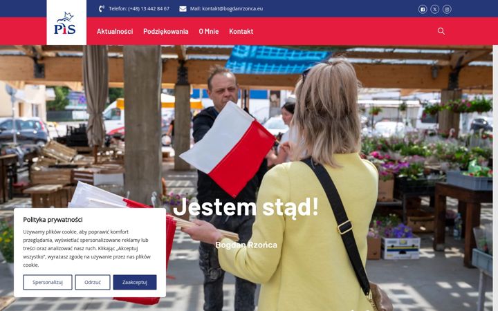 Screenshot of bogdanrzonca.eu