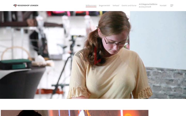 Skärmbild av bogen-event.de