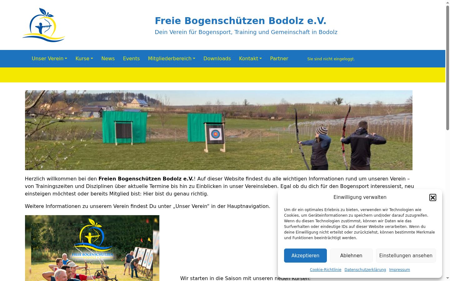 Sutikimo reklamjuostės, rodytos prieš bet kokią sąveiką, ekrano kopija