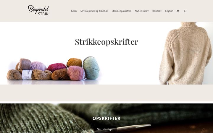 Screenshot of bogevald.com