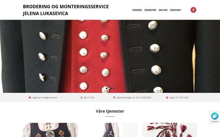 Screenshot of bogmservice.no