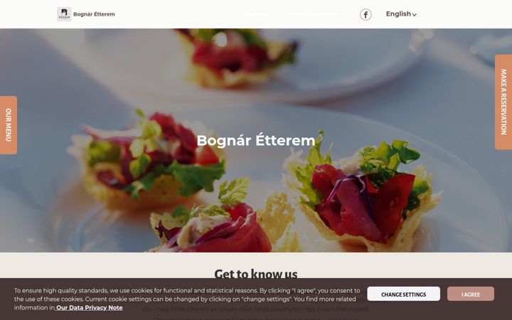 Screenshot of bognaretterem.hu