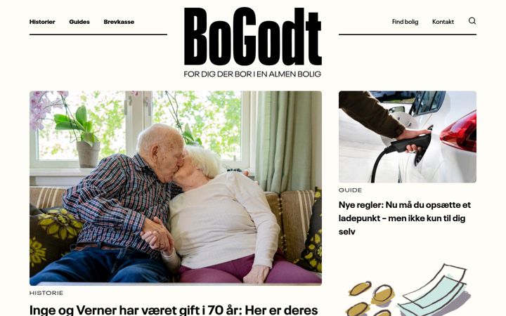 Screenshot of bogodtbladet.dk