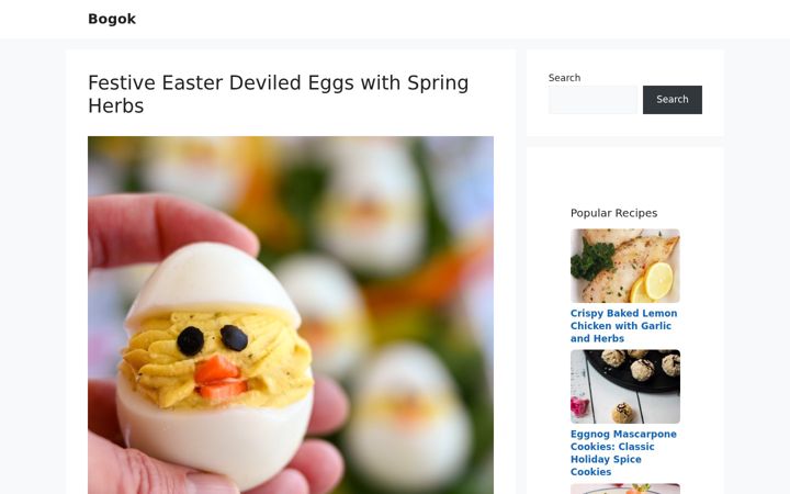 Screenshot of bogok.com