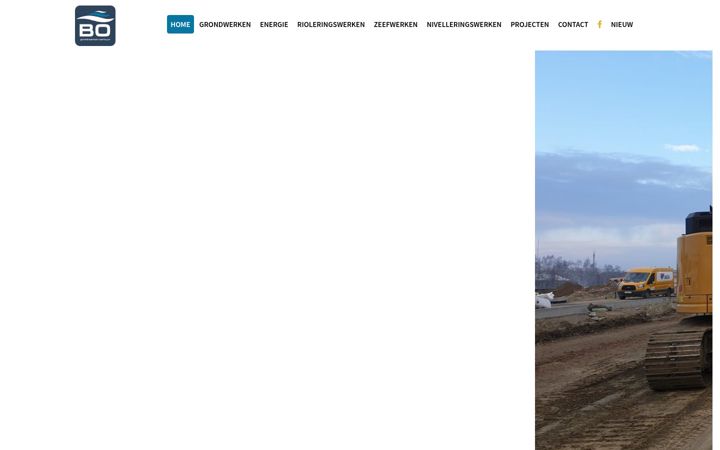 Screenshot of bogrondwerken.be