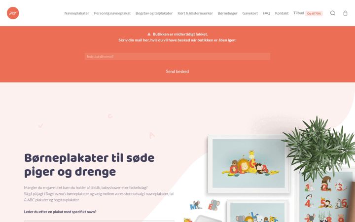 Ekrano kopija bogstavzoo.dk