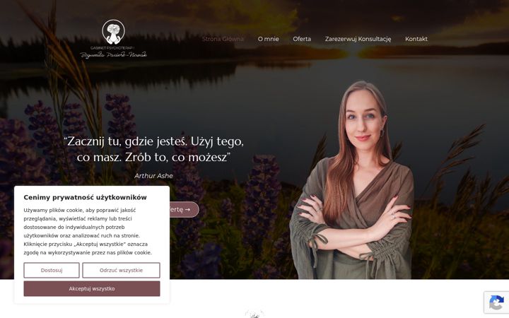 Screenshot of bogumilapasierbnowak-terapia.pl