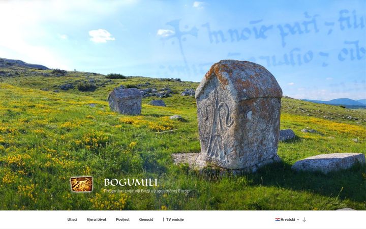 Skærmbillede af bogumili.hr