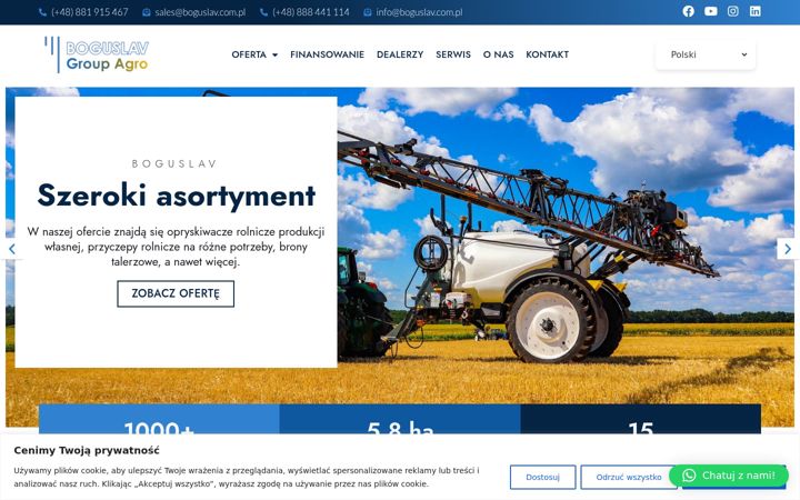 Screenshot of boguslav.com.pl
