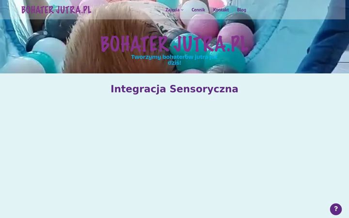 Captura de pantalla de bohaterjutra.pl
