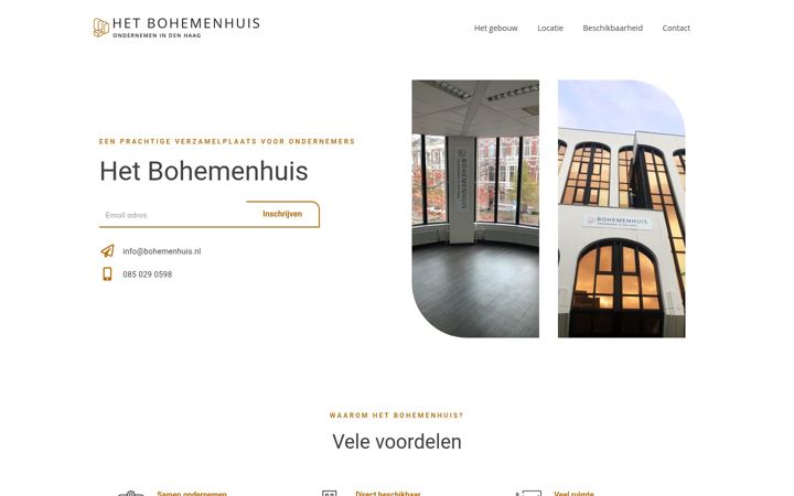 Skärmbild av bohemenhuis.nl