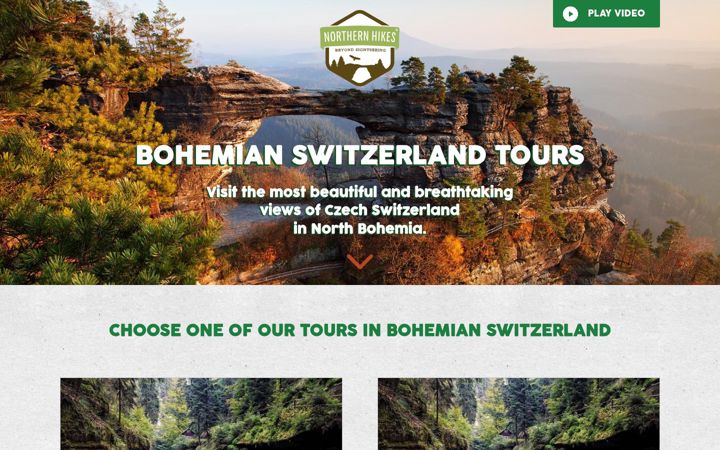 Screenshot of bohemian-switzerland.com