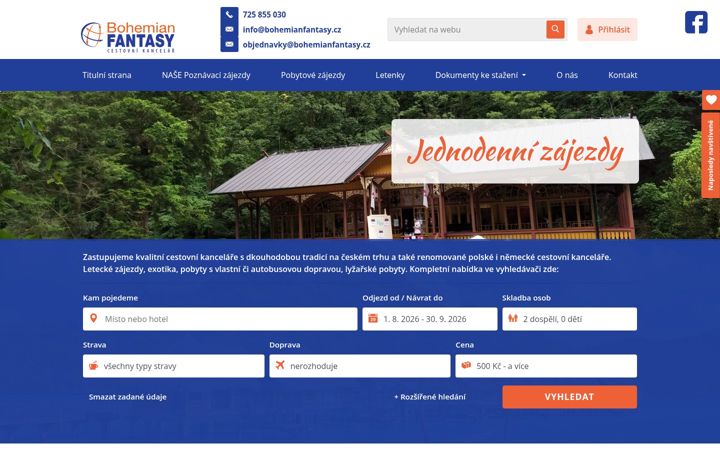 Screenshot of bohemianfantasy.cz
