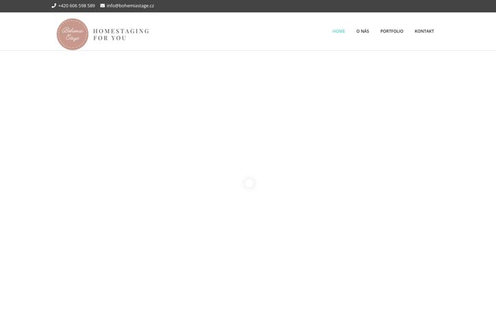 Screenshot of bohemiastage.cz
