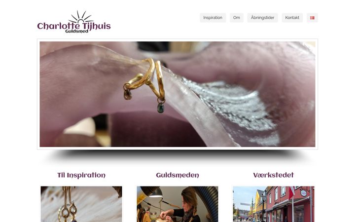 Screenshot of bohippie.dk
