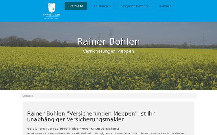 Screenshot of bohlen-partner.de
