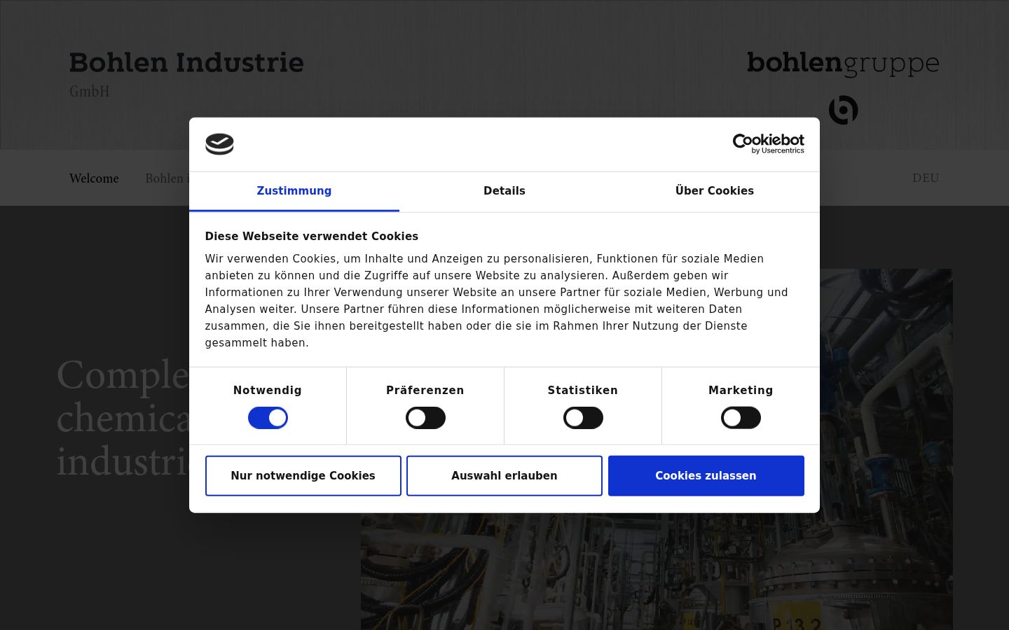 Snímek obrazovky baneru souhlasu zobrazeného před jakoukoli interakcí