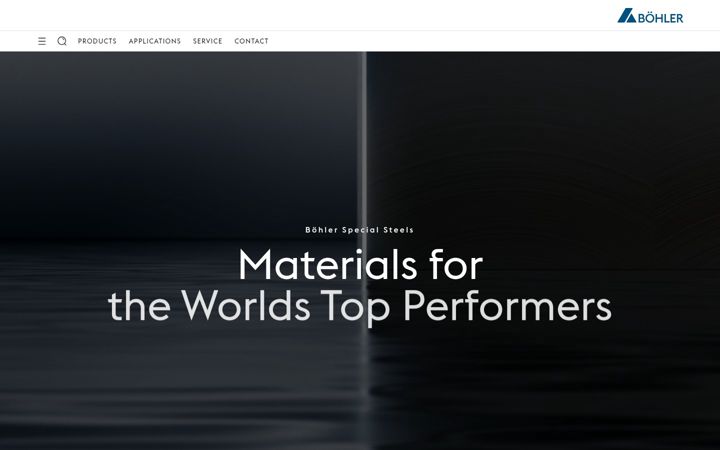 Screenshot of bohler.com.cn