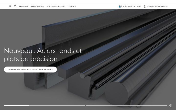 Screenshot of bohler.fr
