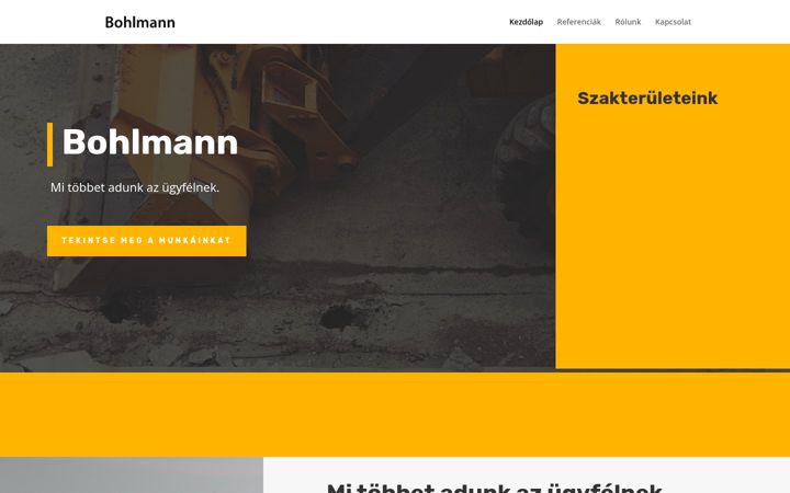 Screenshot of bohlmann.hu