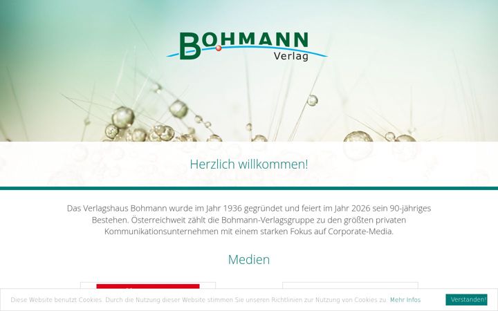 Screenshot of bohmann.at