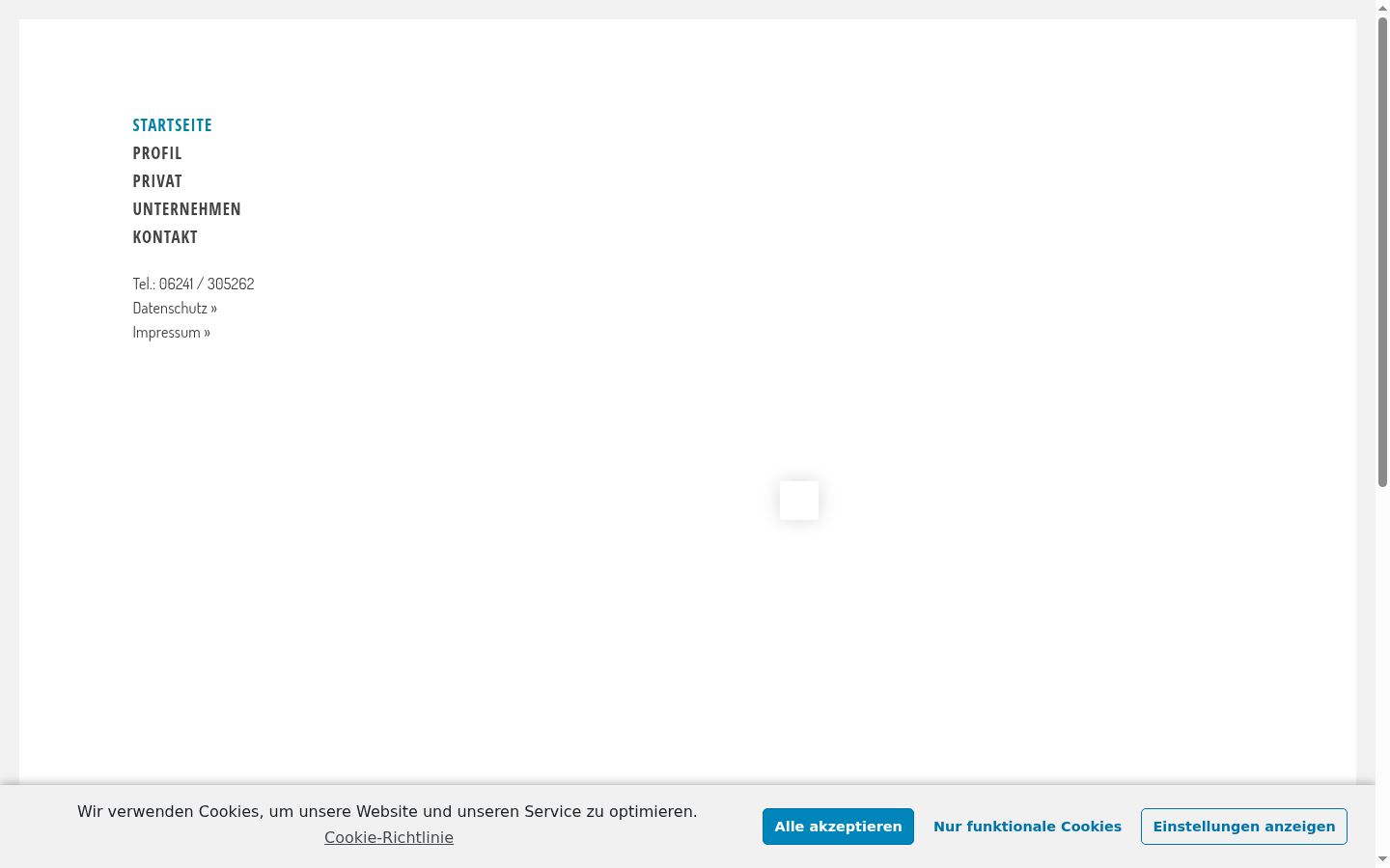 Screenshot tal-banner tal-kunsens muri qabel kwalunkwe interazzjoni