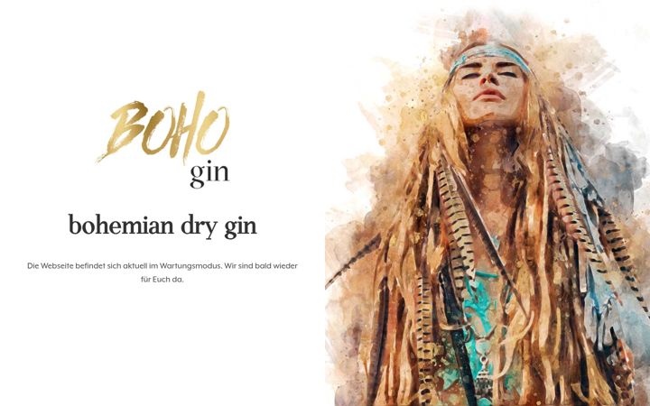 Screenshot of boho-gin.de