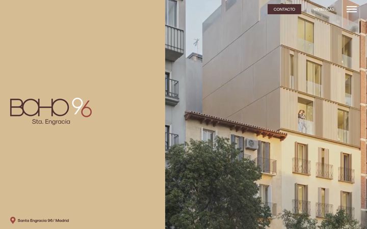 Screenshot of boho96.com