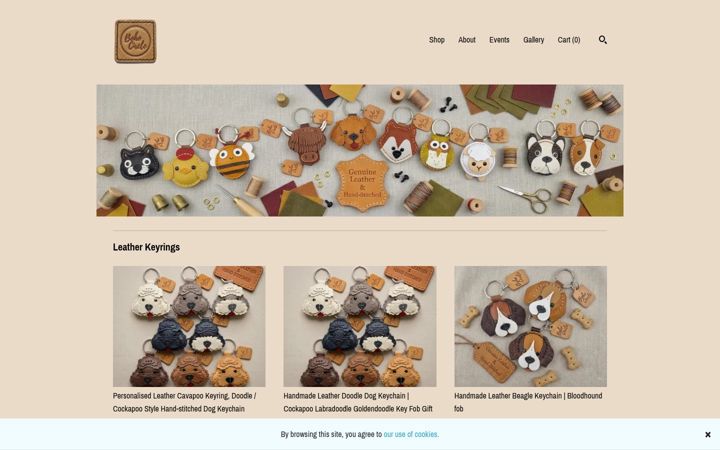 Screenshot of bohocircle.com
