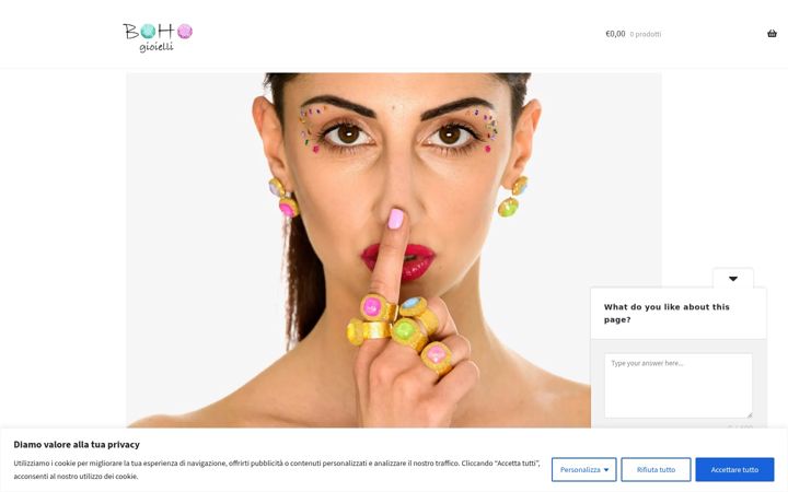 Screenshot ta' bohogioielli.it