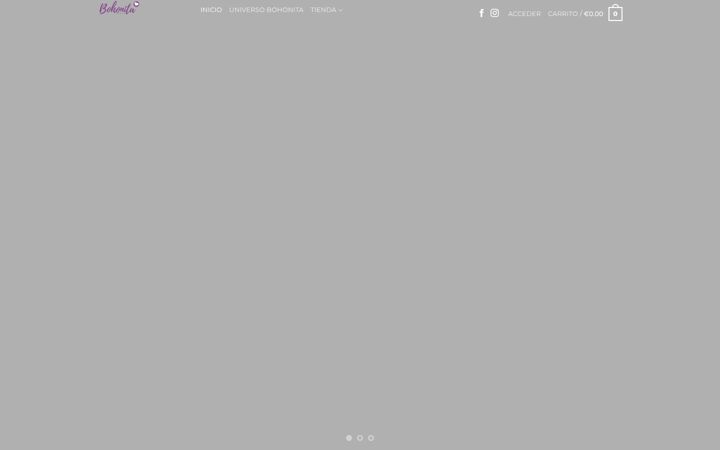Screenshot of bohonitastyle.com