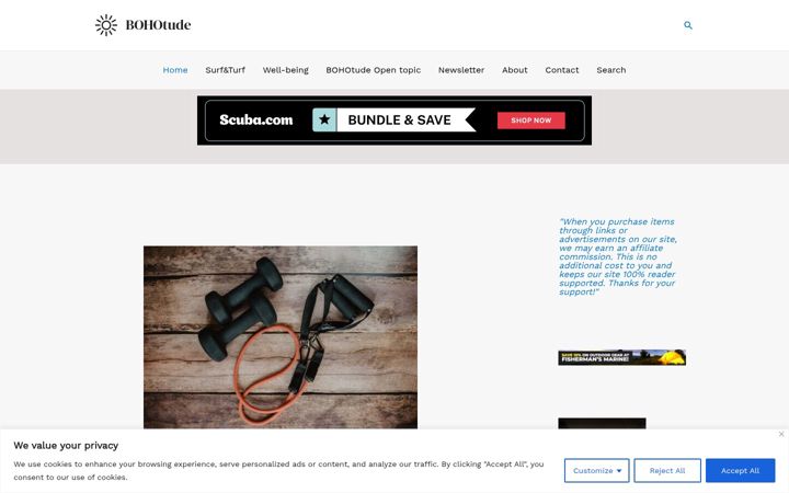 Skærmbillede af bohotude.com