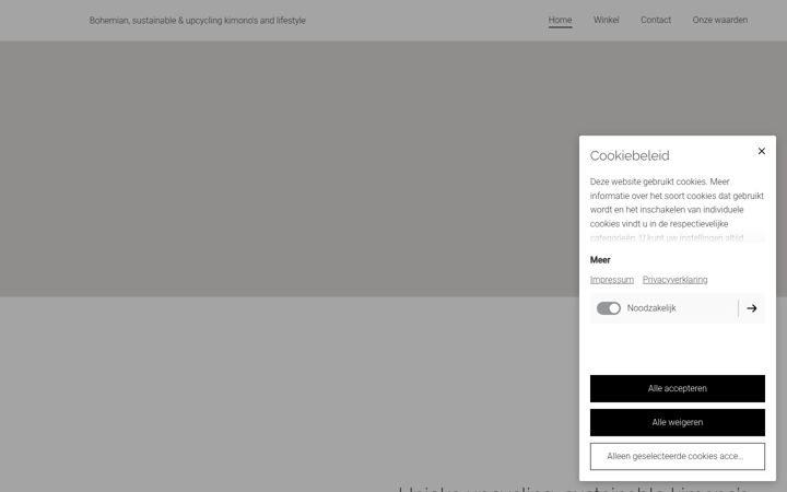 Screenshot of bohoymas.com