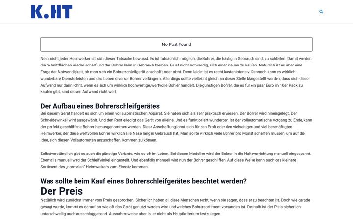 Skærmbillede af bohrerschleifgeraete.de