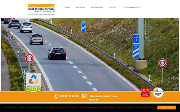 Screenshot of bohrservice-rhein-main.de