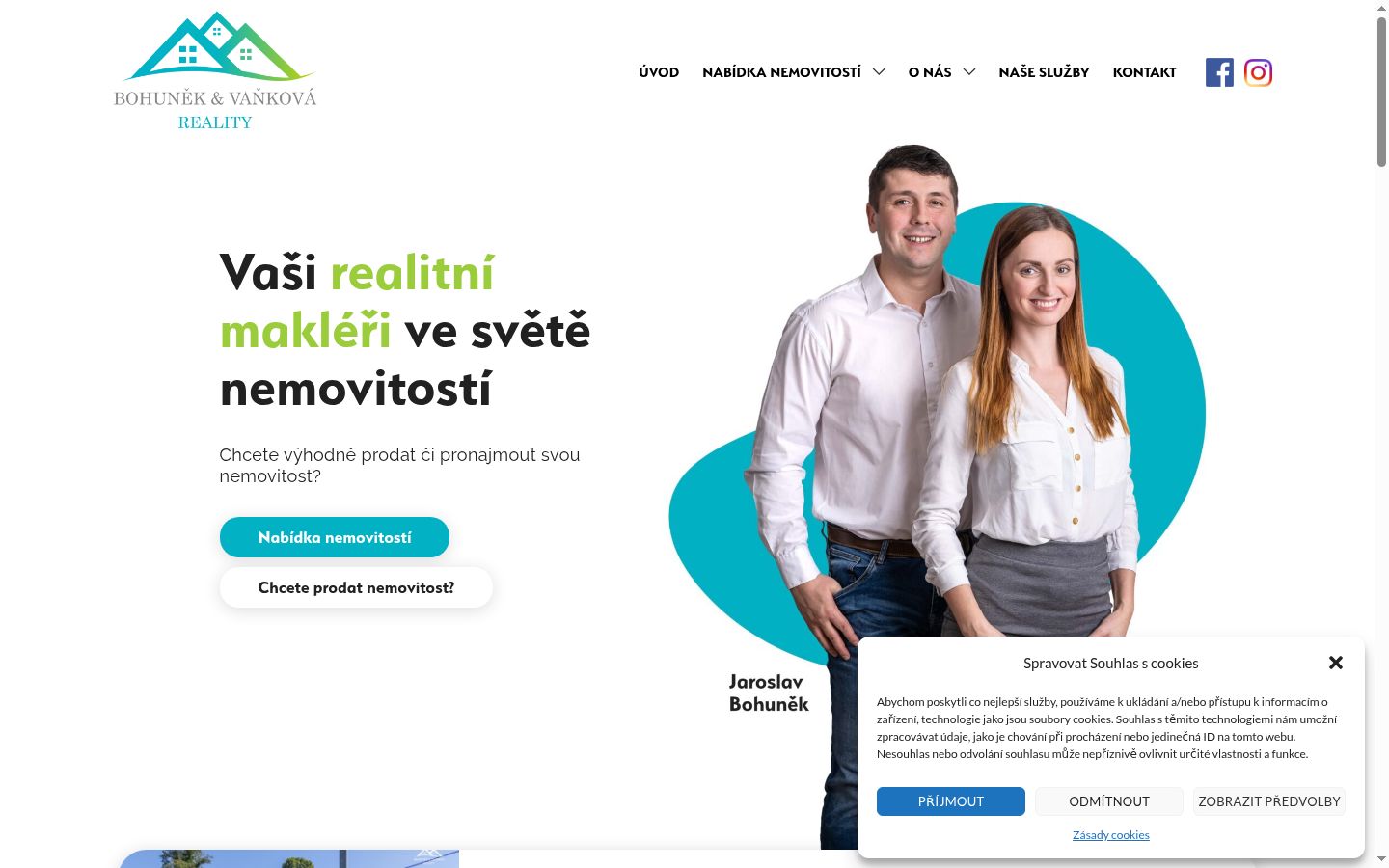Screenshot tal-banner tal-kunsens muri qabel kwalunkwe interazzjoni