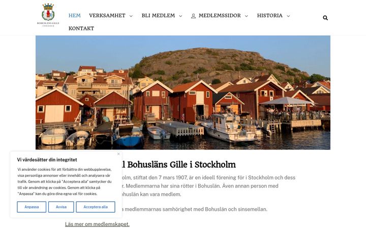 Screenshot ta' bohusgillet.se
