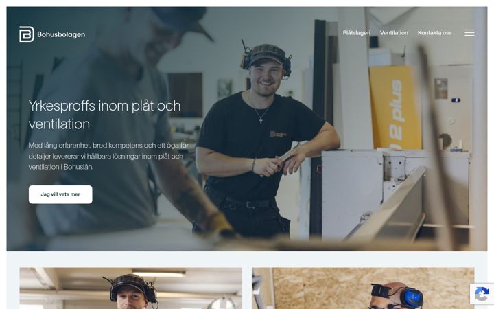 Screenshot of bohusplat.se