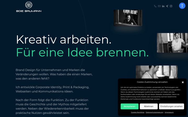 Screenshot of boiebaumann.de